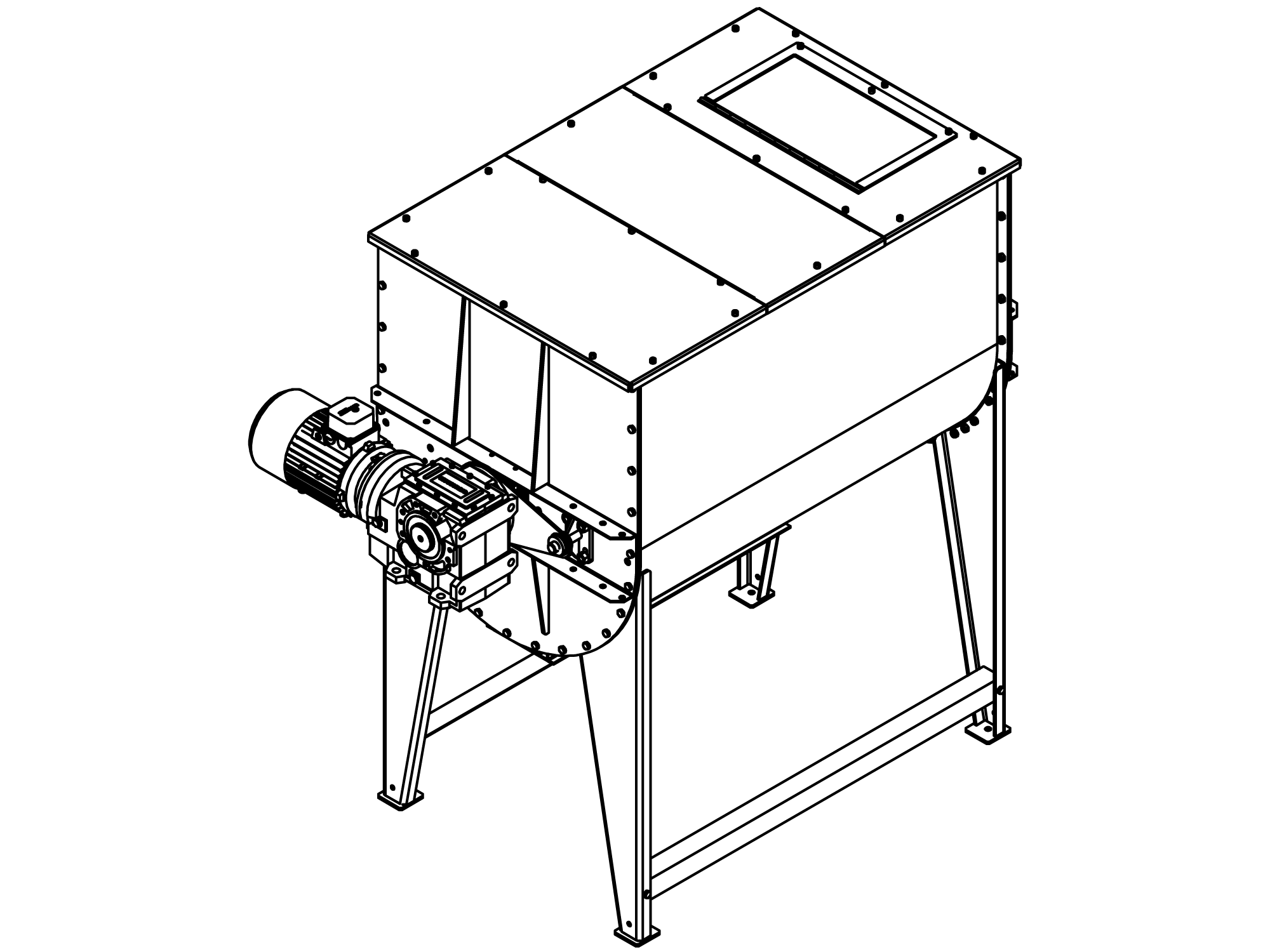 EUROmilling Ikon Ribbon Blender